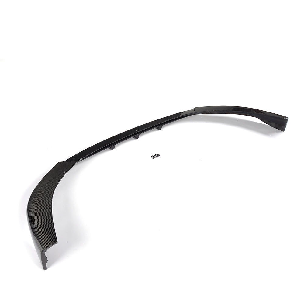 Carbon Fiber Front Lip Spoiler for Audi A3 S-LINE S3 Hatchback 14-15 (Fits: S3)