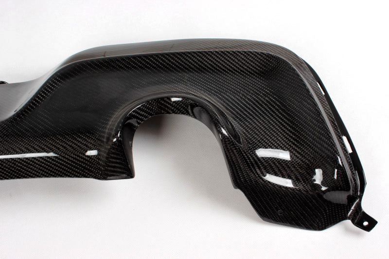 carbon fiber F20 M135I dual singnal exhuast singnal outlet for each side fits: F20 M135I bumper only