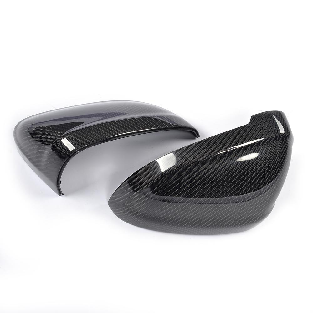 Carbon Fiber Car Mirror Covers for AUDI A4 B9 2017(Fits: A4 B9)