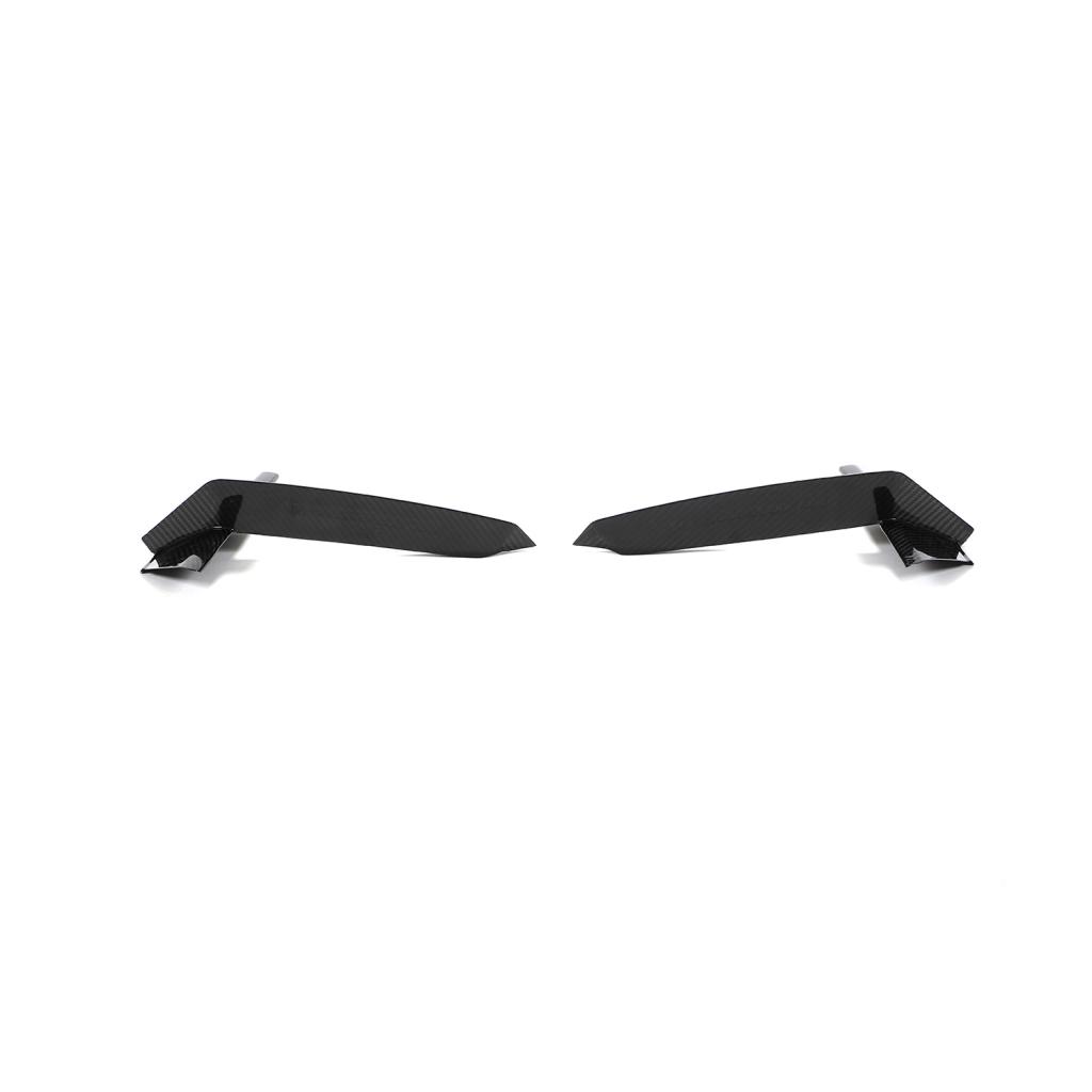 Carbon Fiber Front Bumper Scoop Trims for Audi RS7 Sportback Hatchback 4-Door 2020-2021