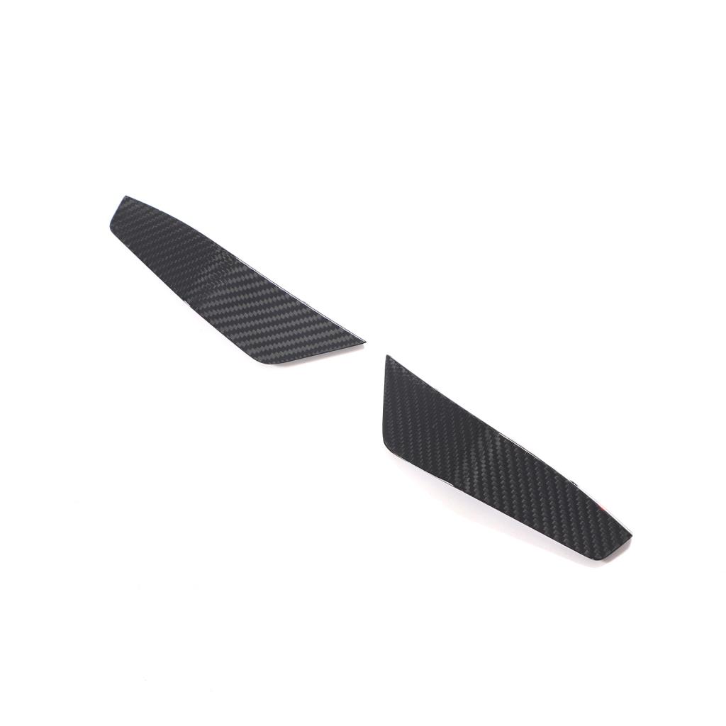 Carbon Fiber Front Bumper Fins for Audi RS7/RS6 Sportback Hatchback 4-Door 2020-2021