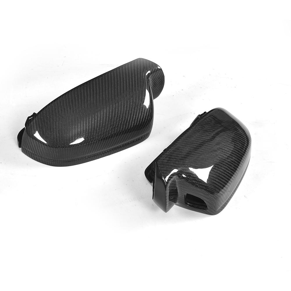 Full replacement style mirror caps  fit for Audi 13-15 A4 B9,10-15 A5 with Side Assist